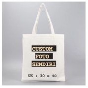 totebag kanvas custom foto sendiri