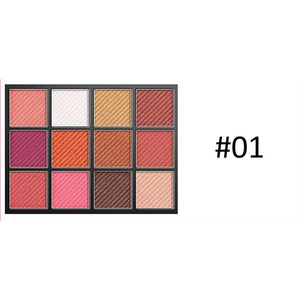 LML5016 - LAMEILA 5016 12 COLOR FASHION EYESHADOW / PERONA MATA