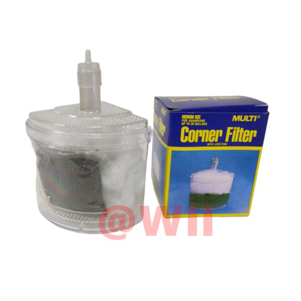 MULTI CORNER FILTER SUDUT MEDIUM AQUARIUM AQUASCAPE