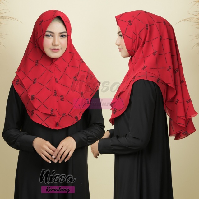 NISSA | Khimar DIANA PRINTING cerutybabydoll