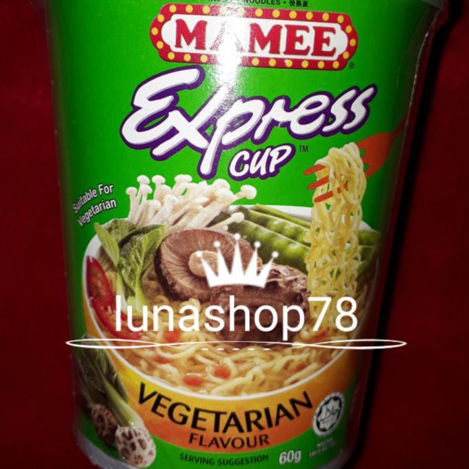 

Open Ds] Mie Instan Vegetarian Mamee Express Cup 60G