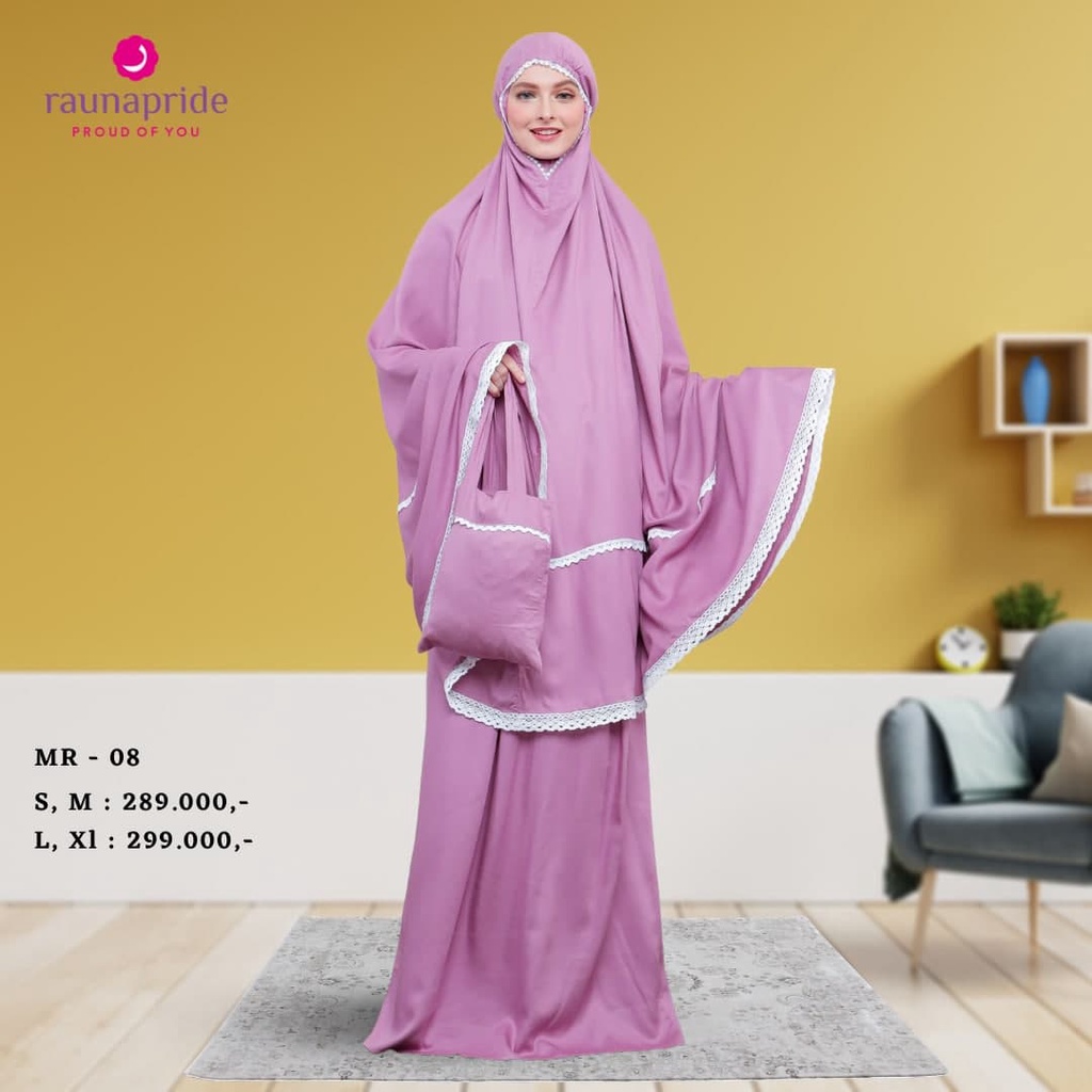 Rauna Mukena / MR-08, 09, 10, 11, 14 / Fashion Muslim