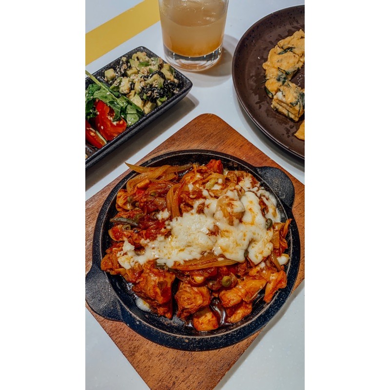 

Paket Cheese Dakgalbi (Dak-galbi) / ayam korea - DELISHIO
