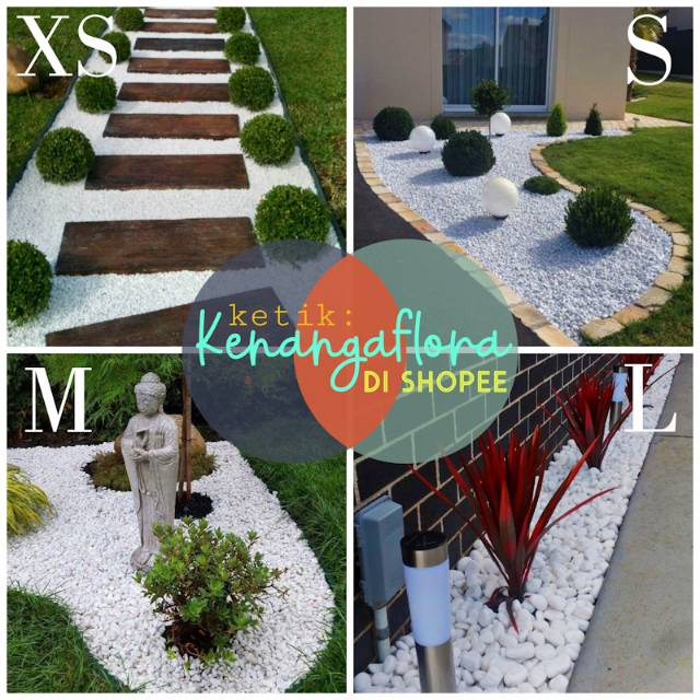 Jivara56 Batu Koral Putih Italy 10 Kg