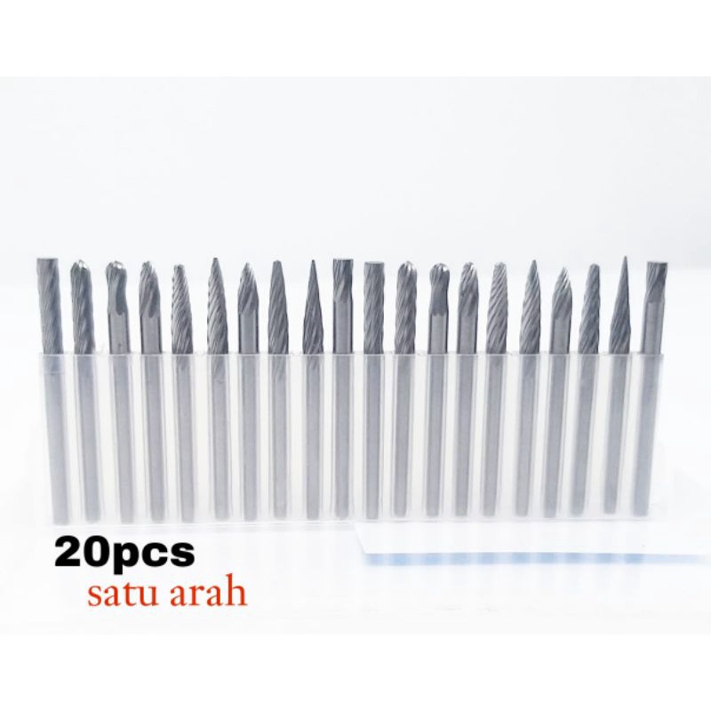20 biji mata bor tuner keras kerok untuk bor tuner bengkok