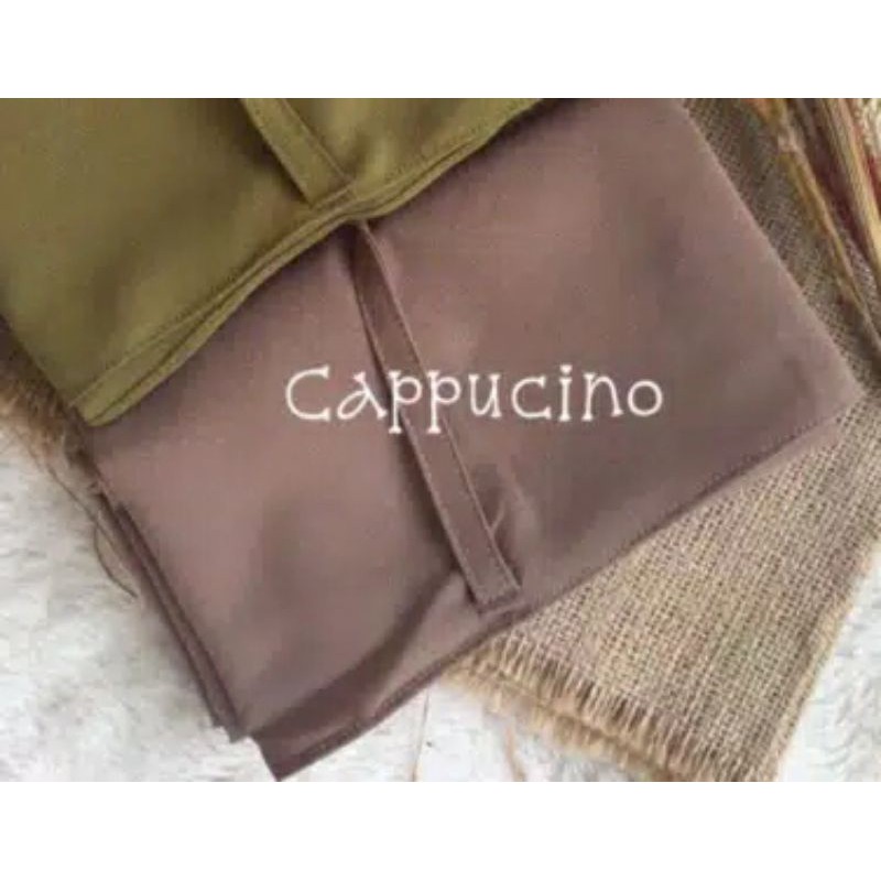 HIJAB SHALIHAH INSTAN DAILY SIMPLE NON PET (BERGO MARYAM)DIAMOND IMPORT-Capucino