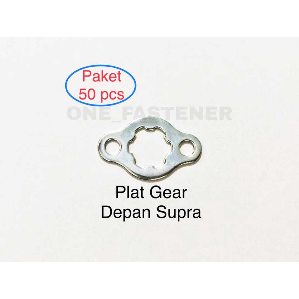 50 pcs Plat Gear Depan Honda Supra motor bebek kleman Ring gear grand