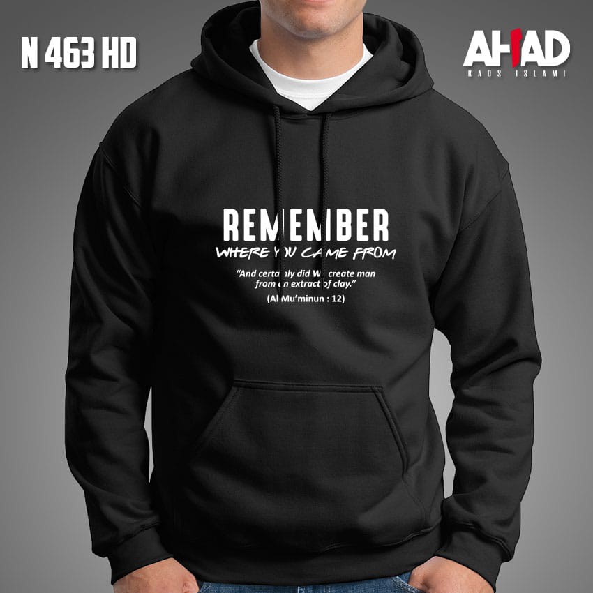 Hoodie Jumper - Remember When You Came N464HD