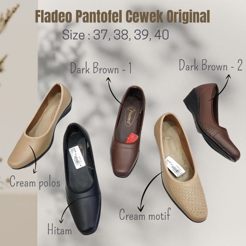 Fladeo Pantofel Cewek Original