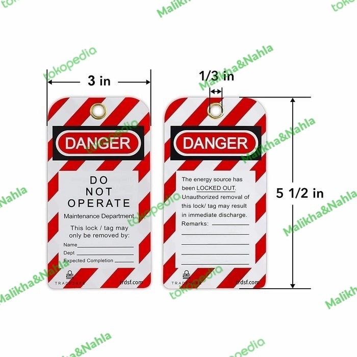 

Jual Lockout Tag,"Danger Do Not Operate" Hemat