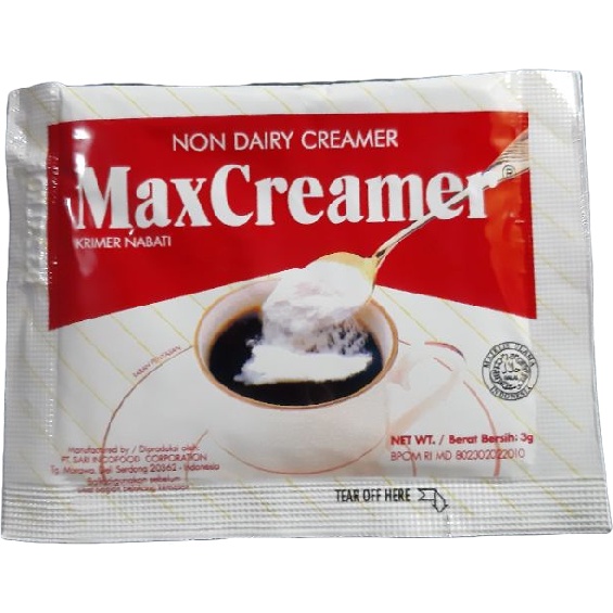 

[1sachet] MaxCreamer 3gr Non Dairy Creamer - Krimer Nabati