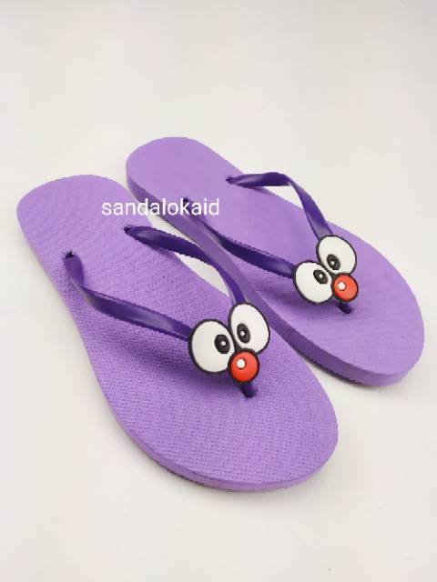 Sandal Kartun Badut | Sendal Lucu Cartoon Wanita