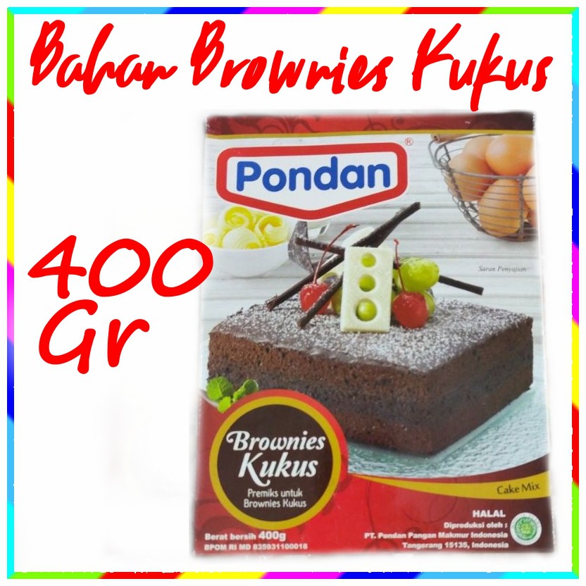 

PONDAN brownies kukus 400g premiks untuk brownies kukus CAKE MIX