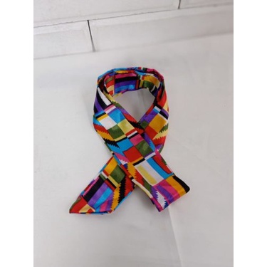 100099  Aksesoris Tas Syal Cantik Warna Random Acak Gantungan Syal Cantik JTF0099