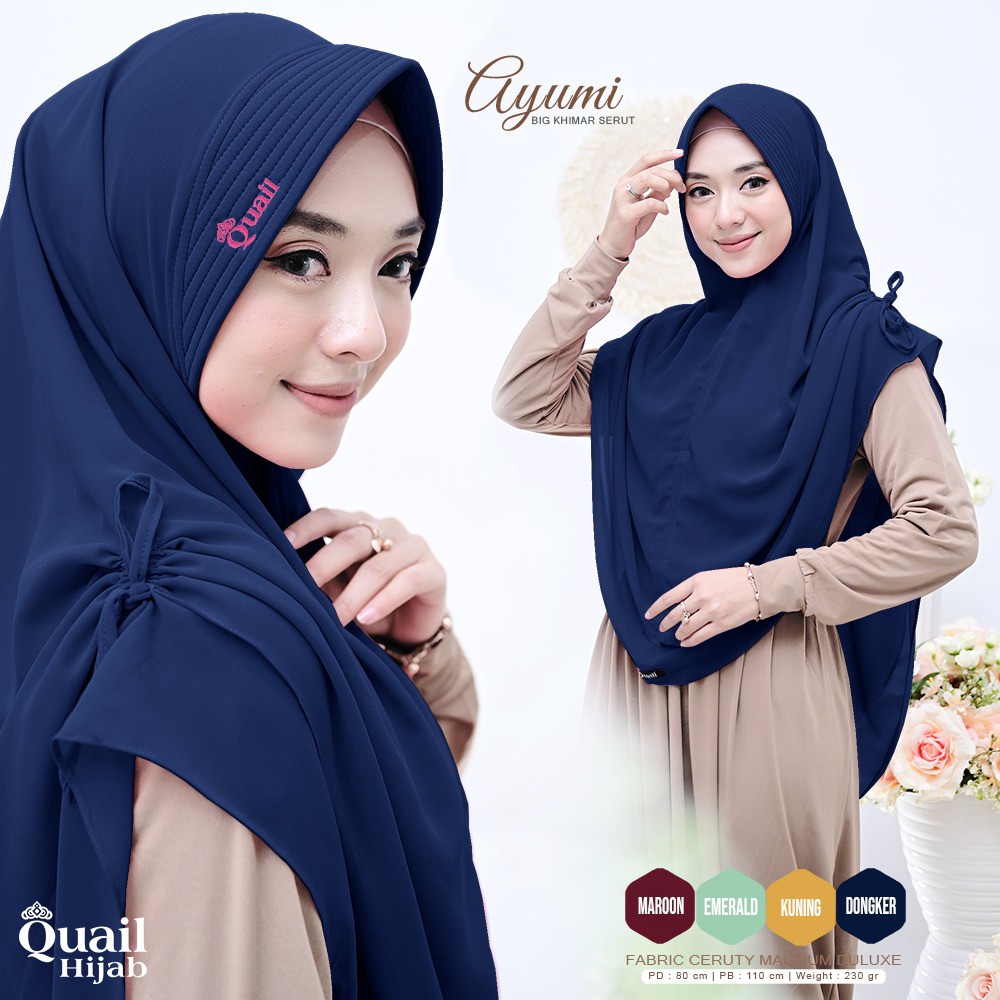 AYUMI TERMURAH QUAIL HIJAB ORI