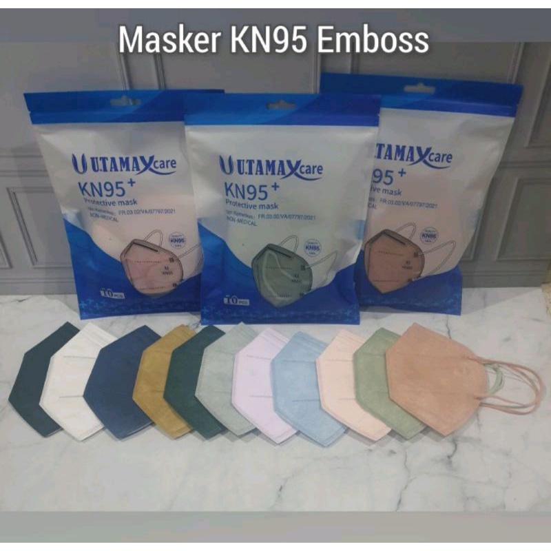Masker KN95 Import Face Mask 5 ply Utama
