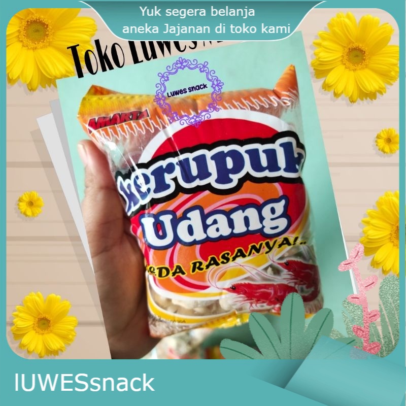 

krupuk udang isi 10pcs-krupuk jadul-jajanan jadul-makanan ringan-snack jadul-chiki