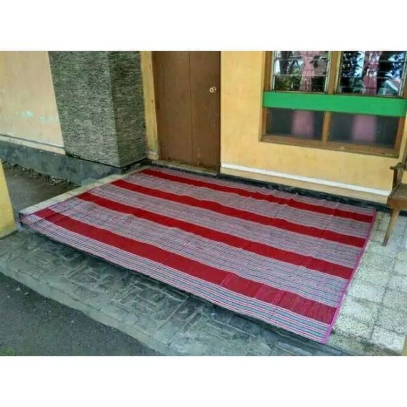 (PROMO) Tikar Hajatan UK.JUMBO 200x300cm / Tikar Gulung / Tikar Anyaman / Tikar Lipat JUMBO MURAH