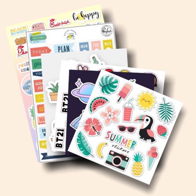 

STICKER TUMBLR UDAH DI CUTTING