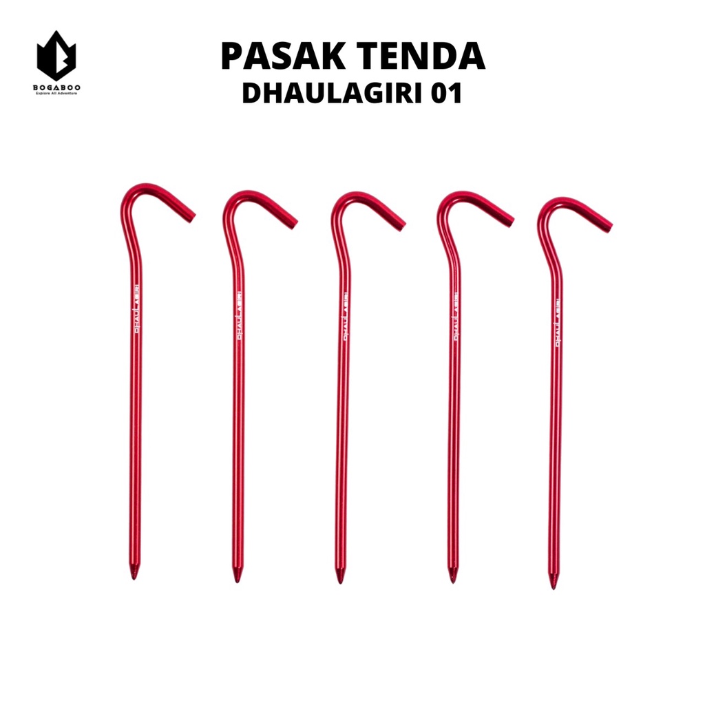 Pasak Tenda Dhaulagiri 01 - Pasak Camping - Pasak Alumunium DH