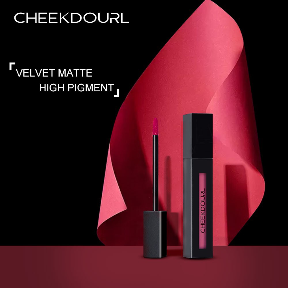 CHEEKDOURL Enchanted Velvet Matte Lipstik Ink Lip Tint Lip cream MakeUp Kosmetik Lip Gloss Matte