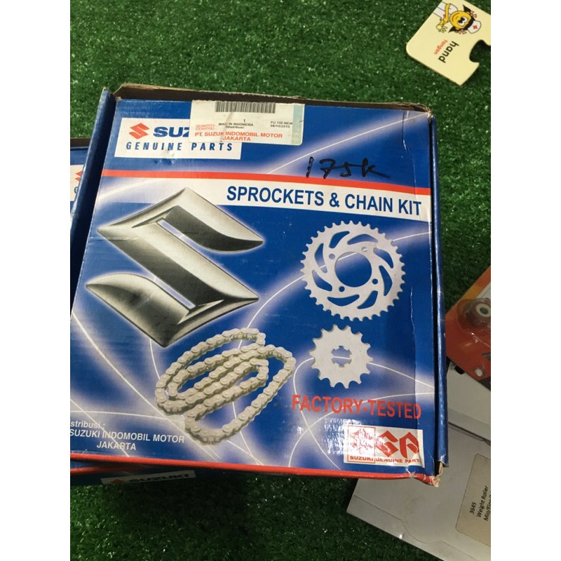 Gear Set Motor Satria Fu150 New Suzuki2015 Original