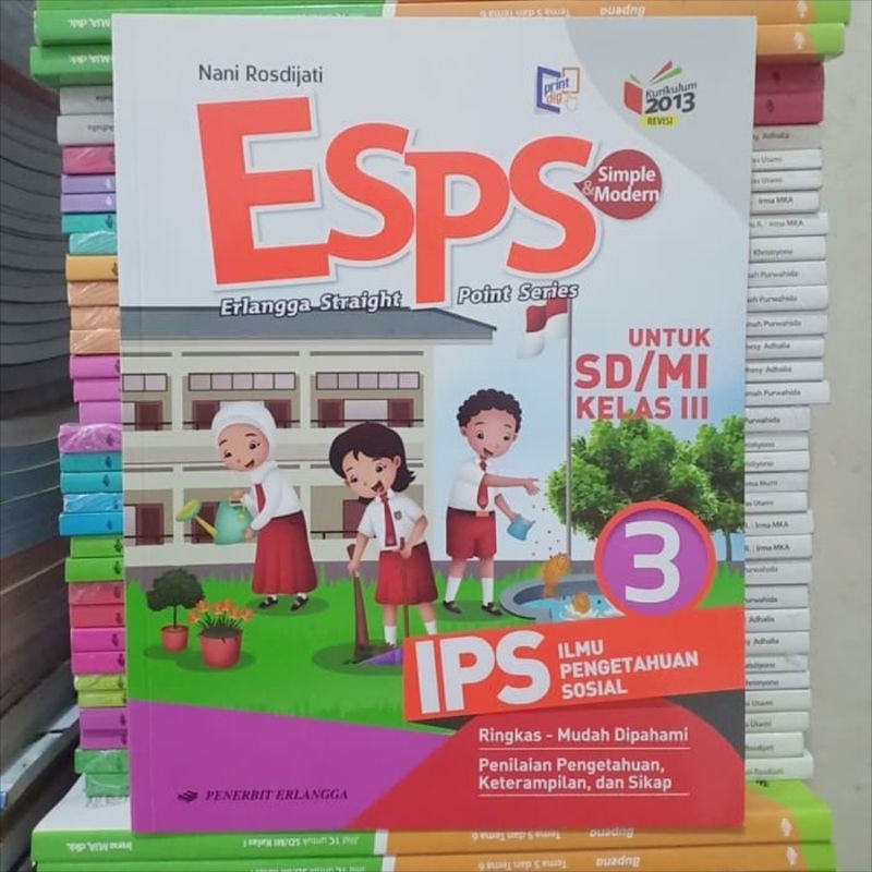Buku SD ESPS IPS Kelas 3 Erlangga