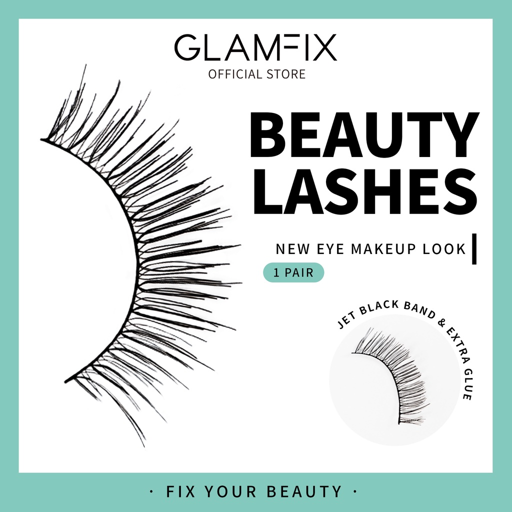 GLAMFIX Perfect Blink Lashes Beauty _ Bulu Mata Palsu | GLAM FIX Alat Kecantikan Makeup by YOU