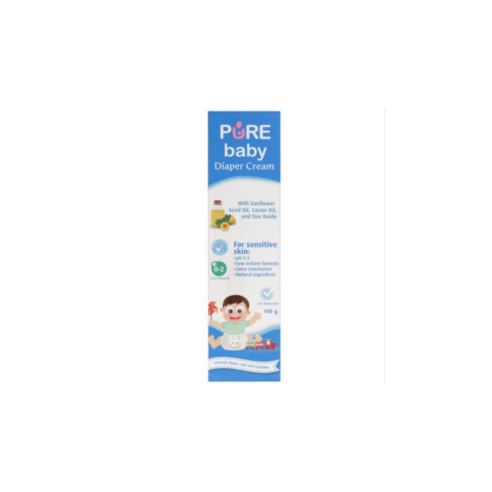Pure Baby Diaper Cream 100g Cream Bayi
