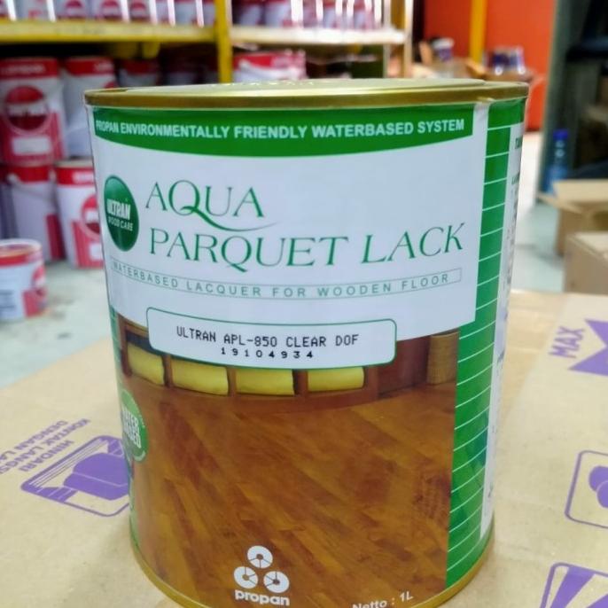 aqua parquet lack cat ultran APL-850 Clear Doff Termurah
