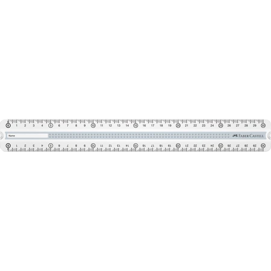 

Gramedia Surabaya - Faber Castel Grip Ruler 30 cm