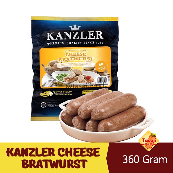 

Kanzler Cheese Bratwurst 360 Gram