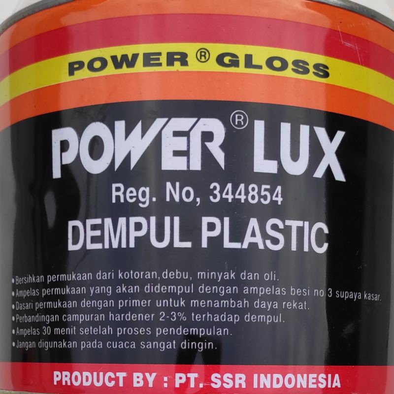 DEMPUL BESI / DEMPUL KAYU / DEMPUL PLASTIK POWER LUX  4KG