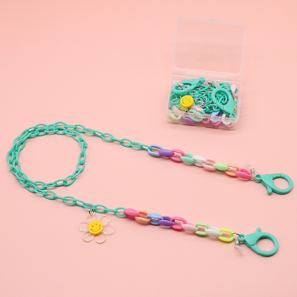 Tali Lanyard Kacamata Handmade DIY Warna Permen