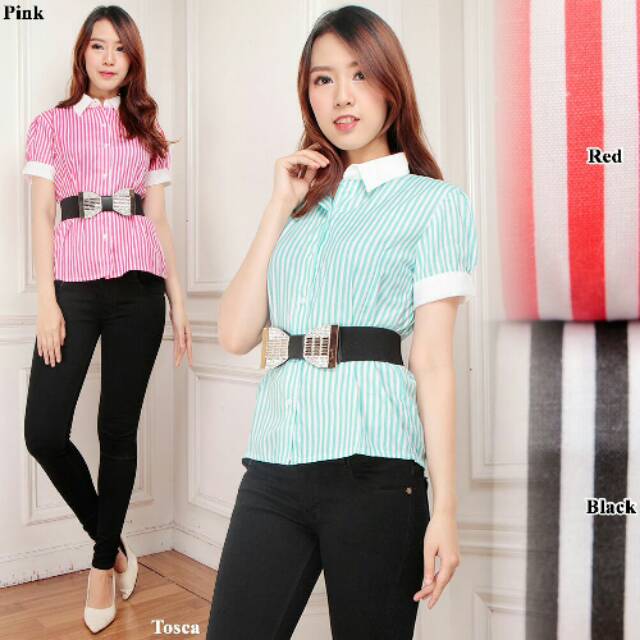 EN. KEMEJA SALUR (NO BELT)