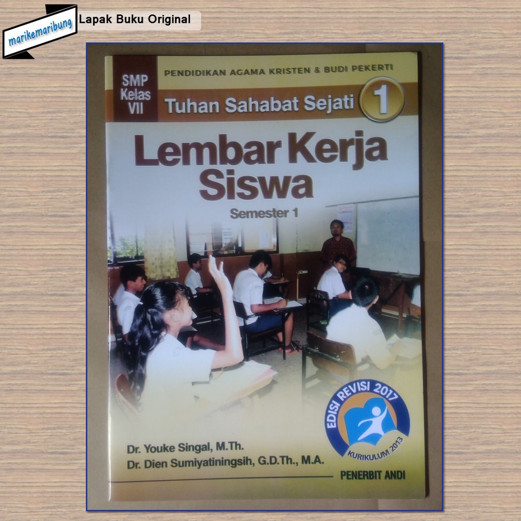 LKS Agama Kristen SMP Kelas 7 Semester 1 Kur.2013 Revisi 2017