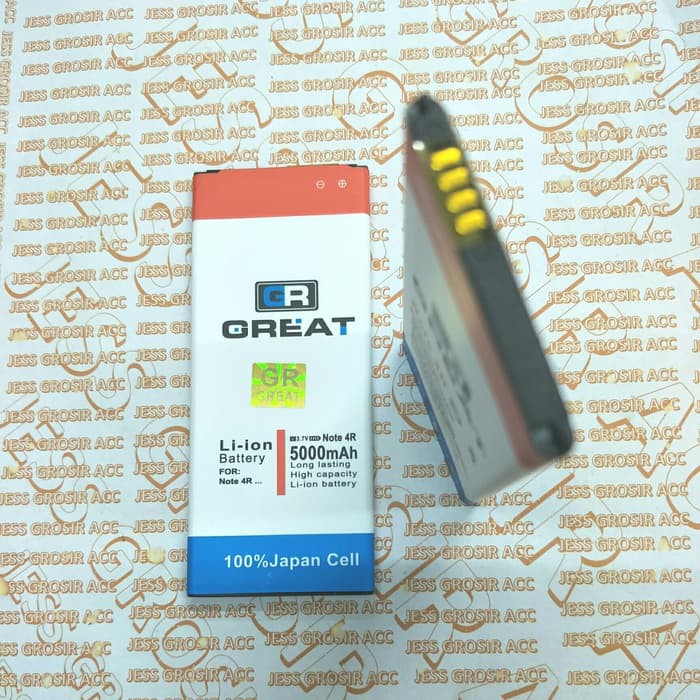 Baterai Battery Double Power Samsung Note 4 Replika Note 4R  N9100 EB-BN910BBE