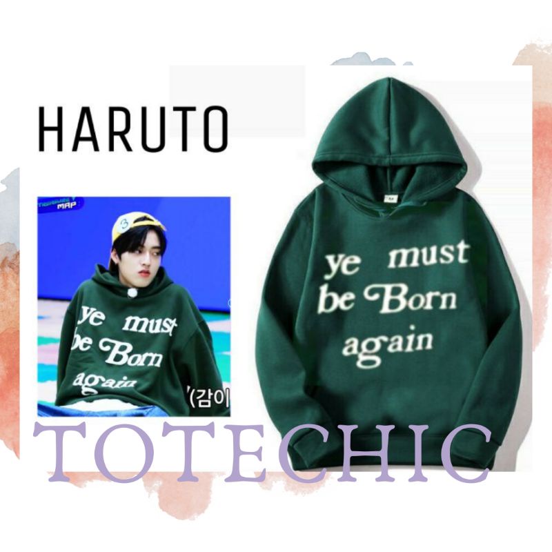 HOODIE TREASURE HARUTO YE MUST BE BORN AGAIN - HOODIE KPOP FREE PC