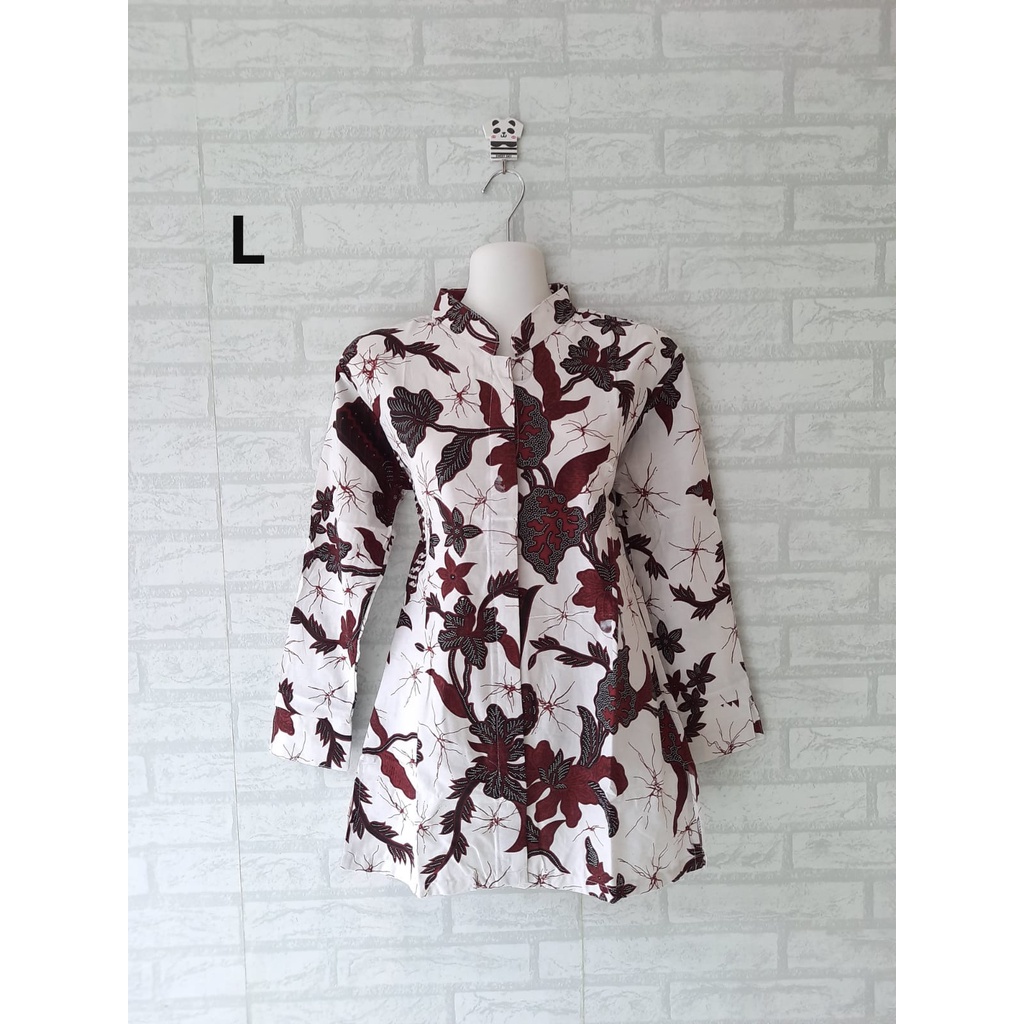 Blouse kerja jumbo size M L XL XXL 4L