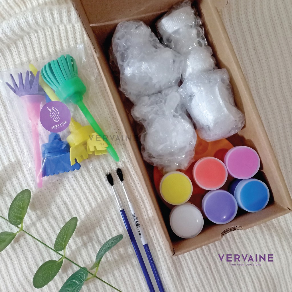 Painting Art DIY Kit | Kerajinan Tangan Kado Anak Gipsum 2