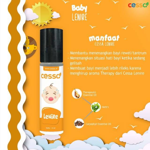 Cessa Natural Essential Oil LENIRE For Baby