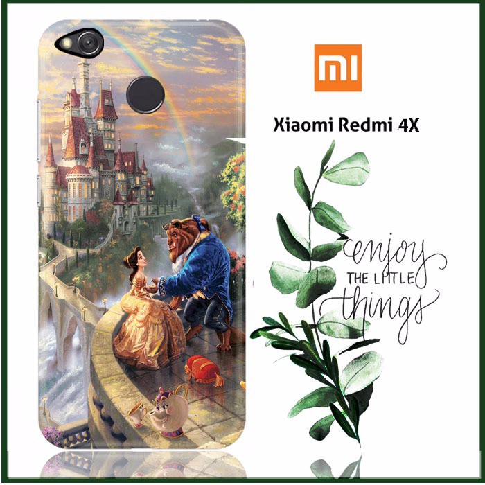 Beauty And The Beast X0339 Xiaomi Redmi 4X Full Print 3D Case