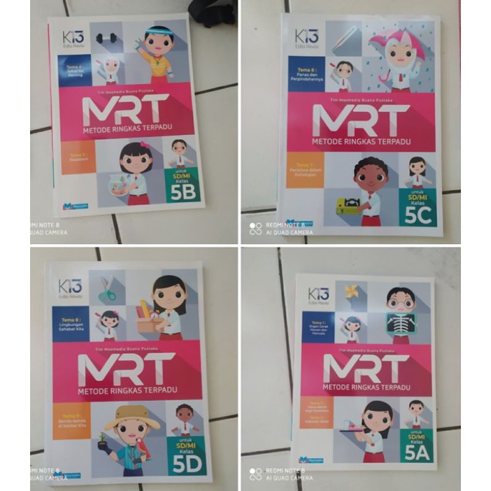 

Paket Buku MRT SD MI kelas 5 jilid ABCD Masmedia