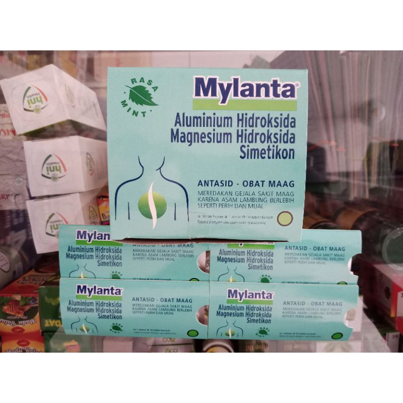 MYLANTA TABLET 1 STRIP @10 TABLET - ED 01/2025