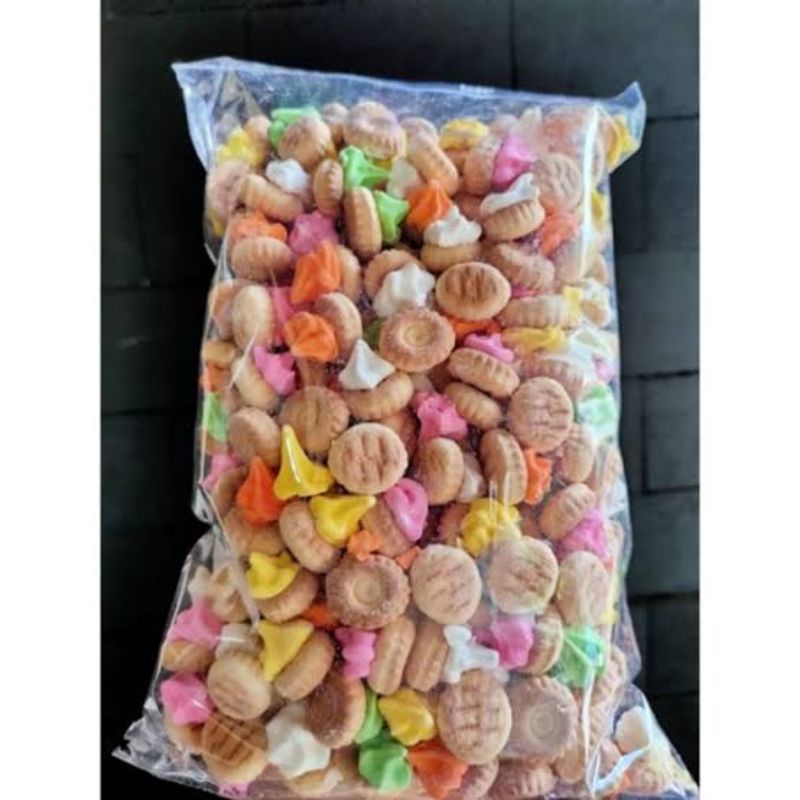 biskuit gem rose 1kg/1000gr murah jajan jadul