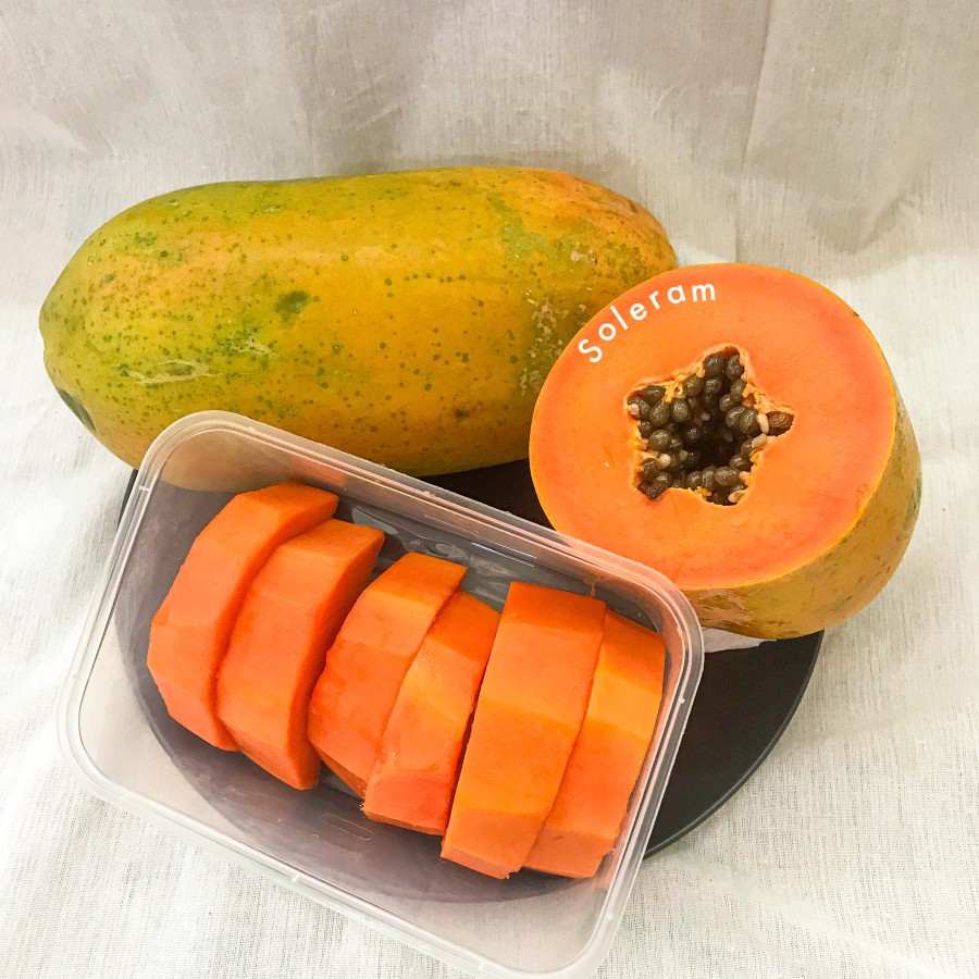 

Buah Pepaya Potong | manis | 500gr | Ready to eat | diet meal