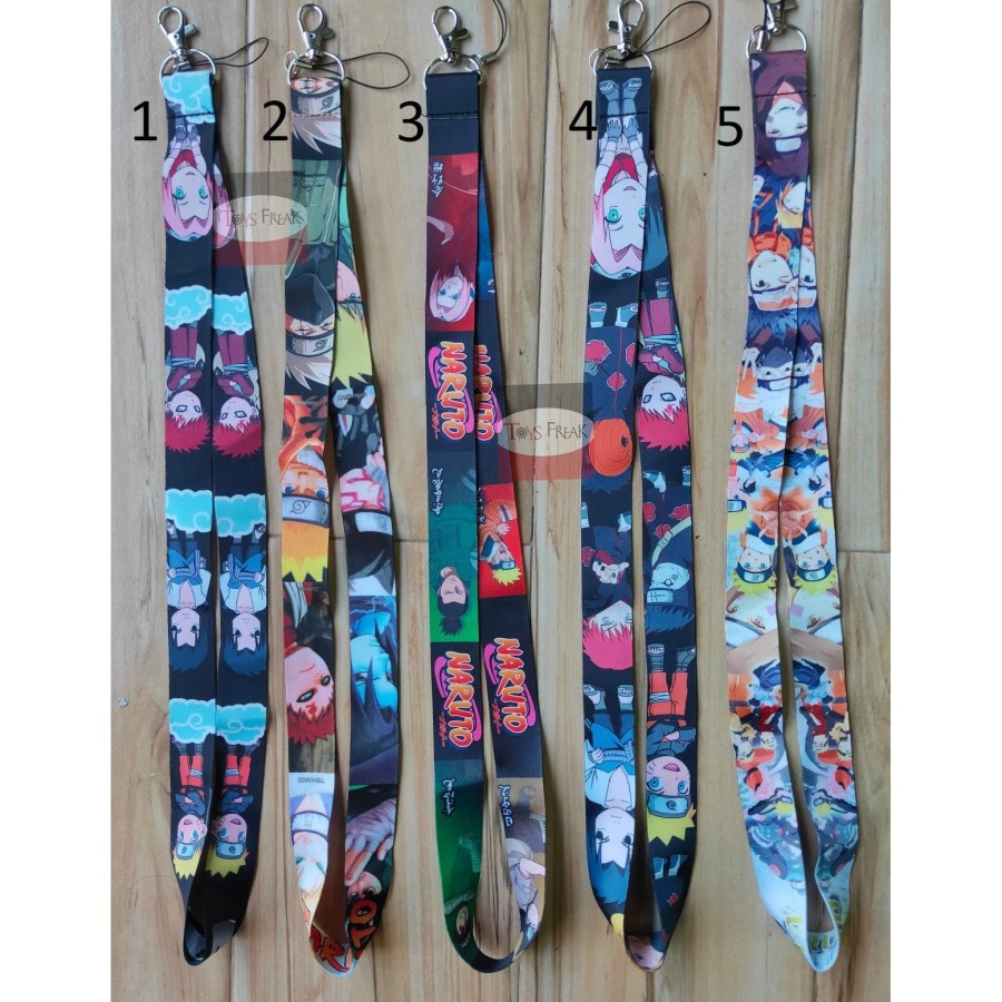 Lanyard Anime Naruto Strap tali Hp