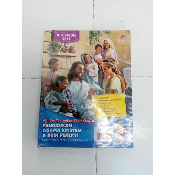 buku agama kristen kelas 2 sd bpk