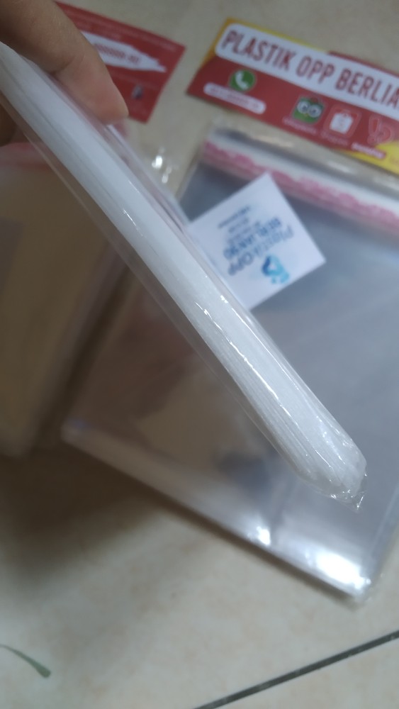 Plastik Opp Tebal 15 X 14 Cm 30 Micron (0,5) Isi 100 Pcs Plastik Kemasan / Plastik Roti