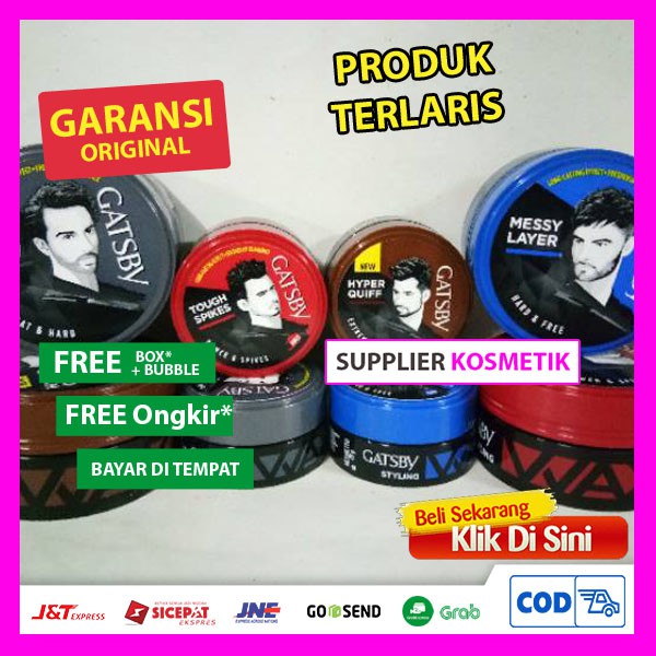Minyak Rambut Gatsby Wax Spiky Harajuku Mohawk 25gr Ukuran Kecil Minyak Rambut Pria